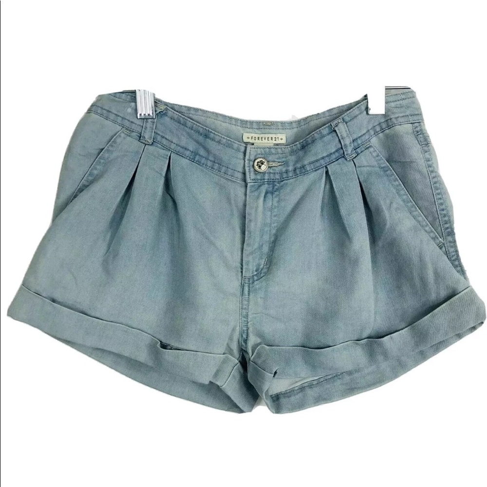 Forever 21 Light Wash Women’s Denim Jean Shorts